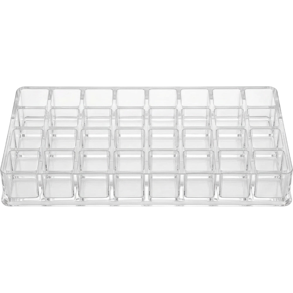 Layeo Clear Acrylic Lipstick Holder Tray 24 Slot