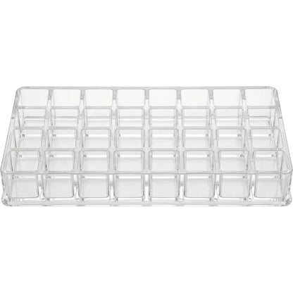 Layeo Clear Acrylic Lipstick Holder Tray 24 Slot